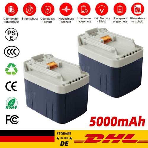 2stk 5000mah 24v akku - 2stk,